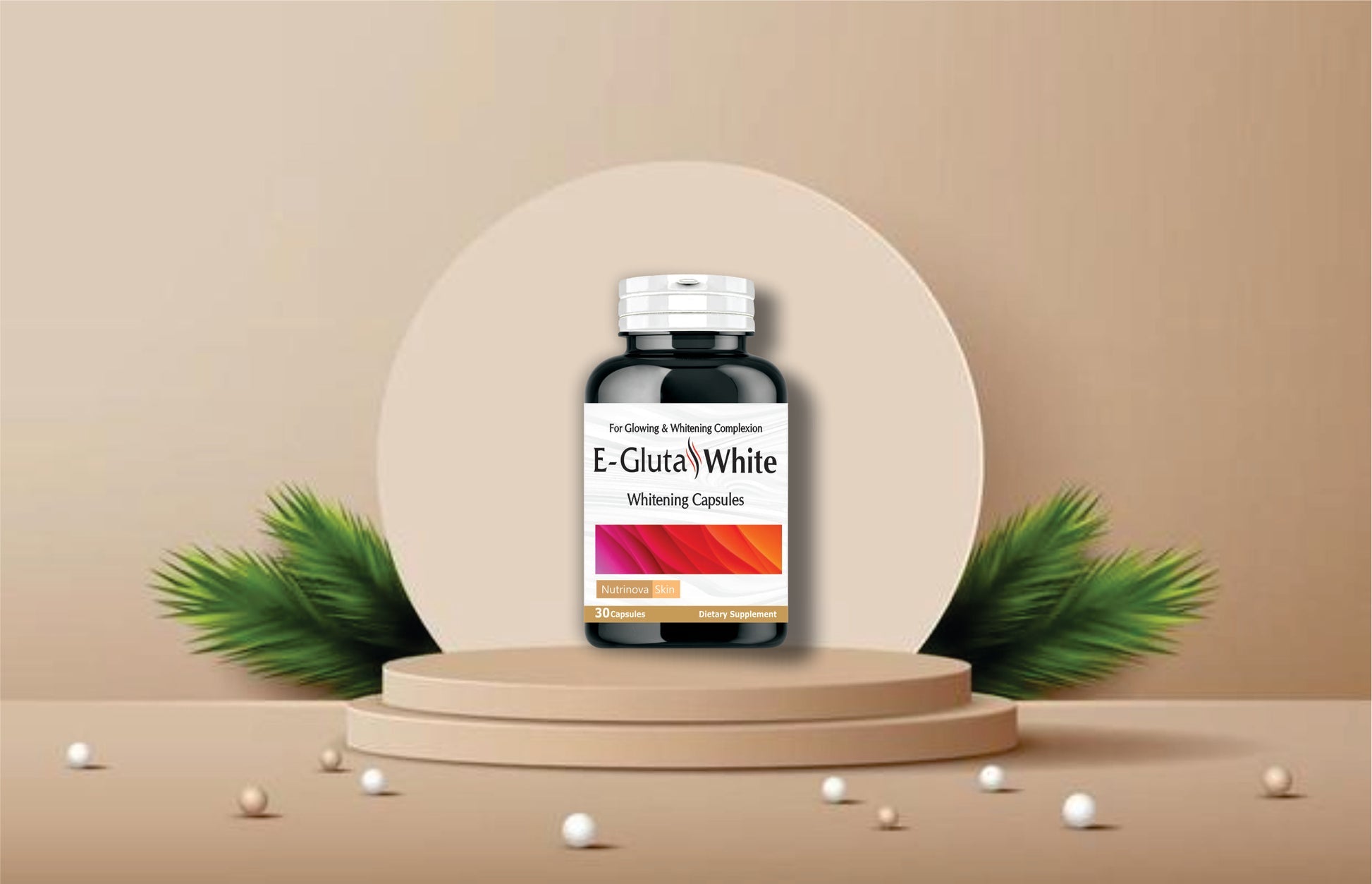 Gluta White (Glutathione+Vitamin C) Whitening Capsules